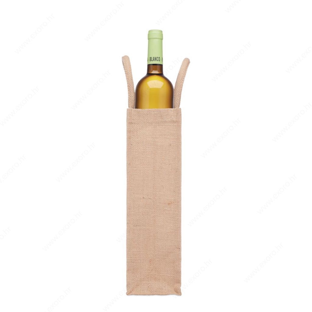 MO6258-13 Torba za bocu CAMPO DI VINO 320gr. jutena, natur