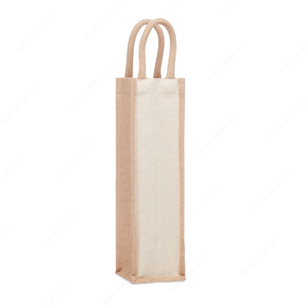 MO6258-13 Torba za bocu CAMPO DI VINO 320gr. jutena, natur