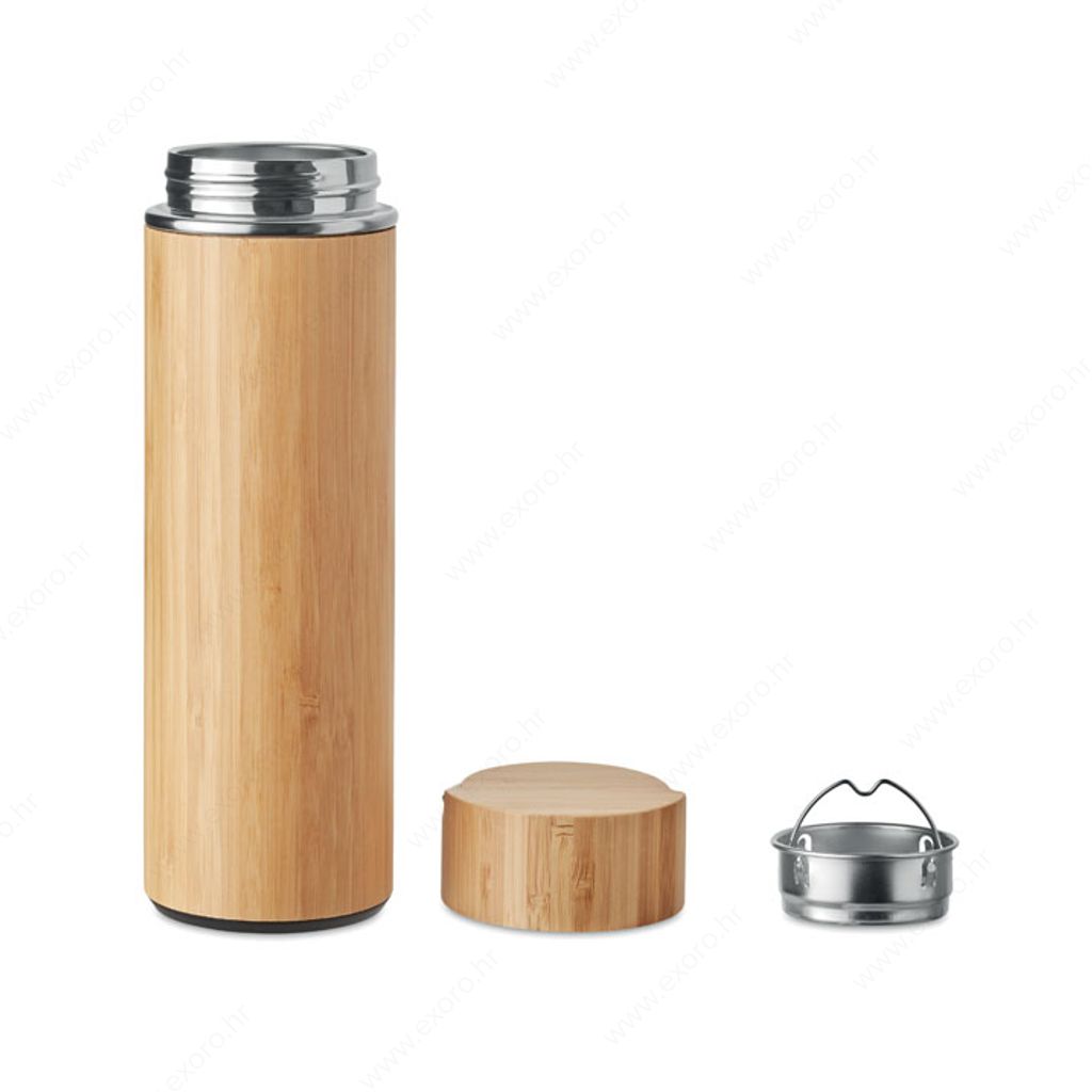 MO6272-40 Boca TAMPERE termo, metalna, 400ml, drvena