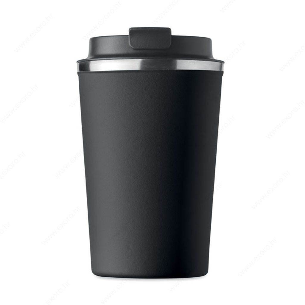 MO6276-03 Čaša BRACE termo, metalna, 350ml, crna