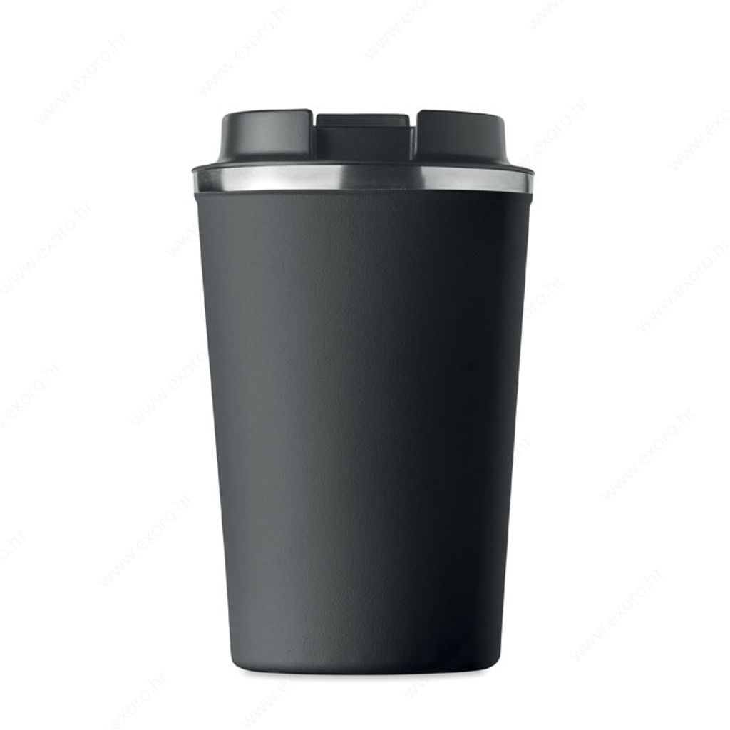 MO6276-03 Čaša BRACE termo, metalna, 350ml, crna