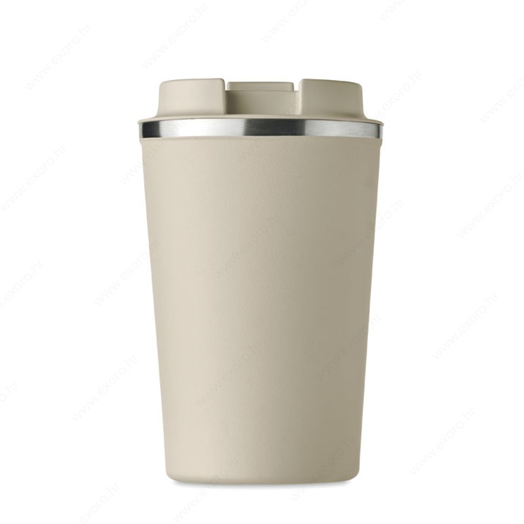 MO6276-13 Čaša BRACE termo, metalna, 350ml, natur