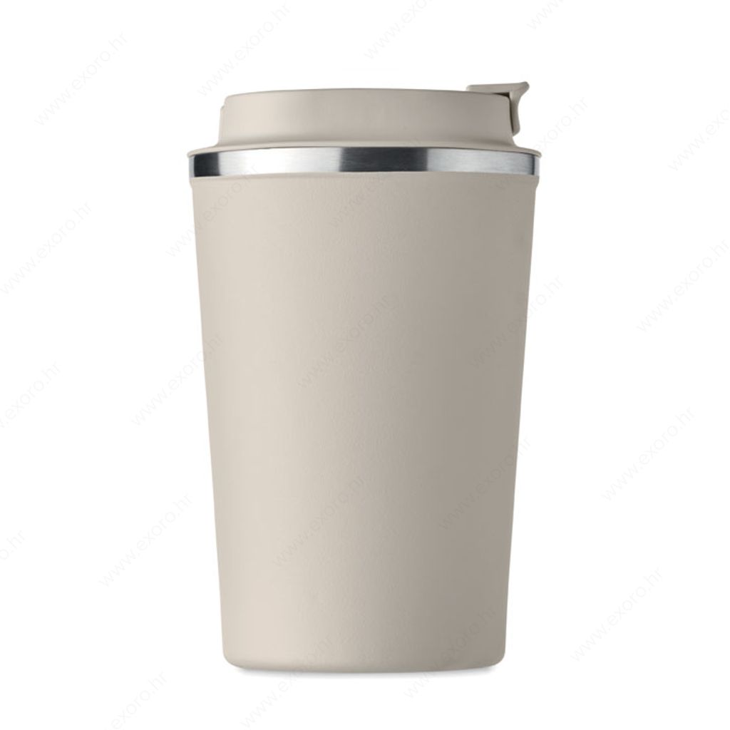 MO6276-13 Čaša BRACE termo, metalna, 350ml, natur