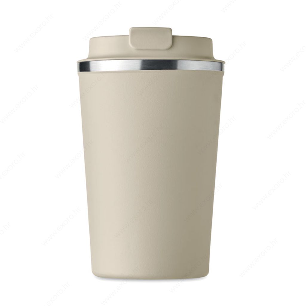 MO6276-13 Čaša BRACE termo, metalna, 350ml, natur