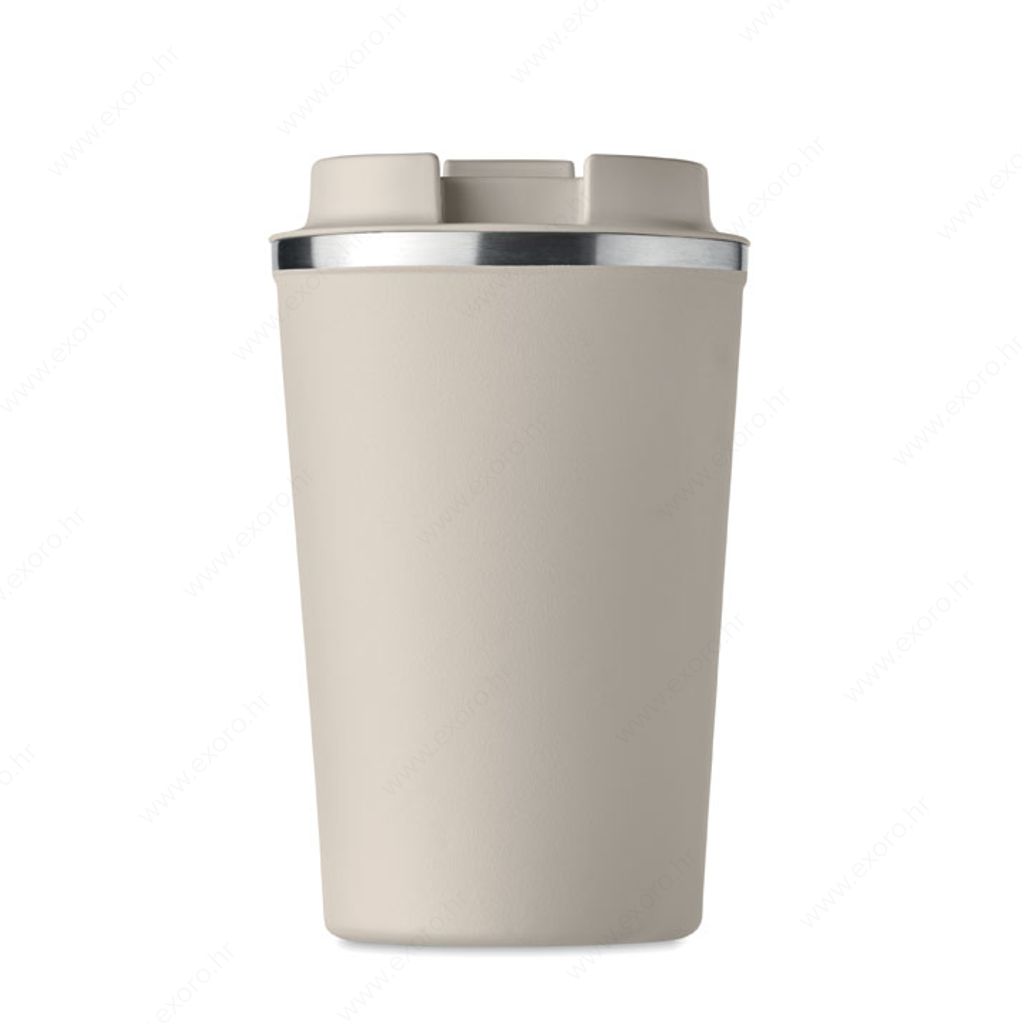 MO6276-13 Čaša BRACE termo, metalna, 350ml, natur