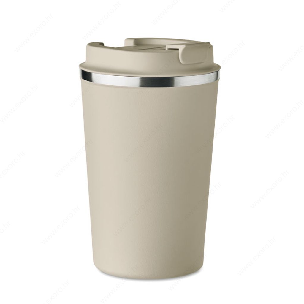 MO6276-13 Čaša BRACE termo, metalna, 350ml, natur