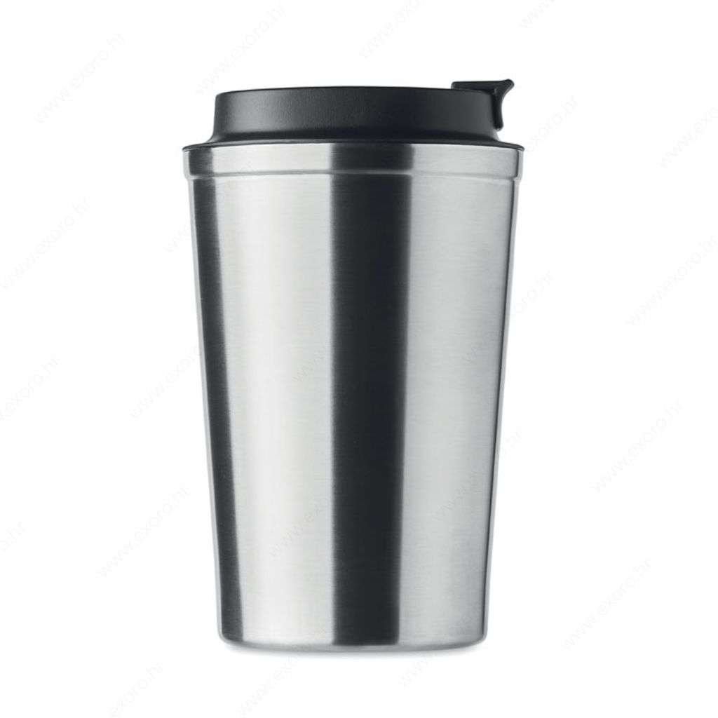 MO6276-16 Čaša BRACE termo, metalna, 350ml, srebrna