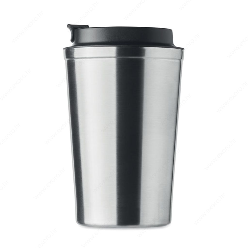 MO6276-16 Čaša BRACE termo, metalna, 350ml, srebrna