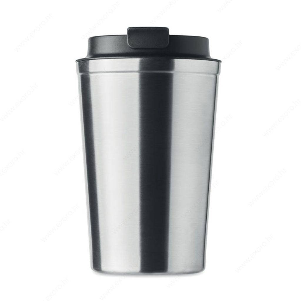MO6276-16 Čaša BRACE termo, metalna, 350ml, srebrna