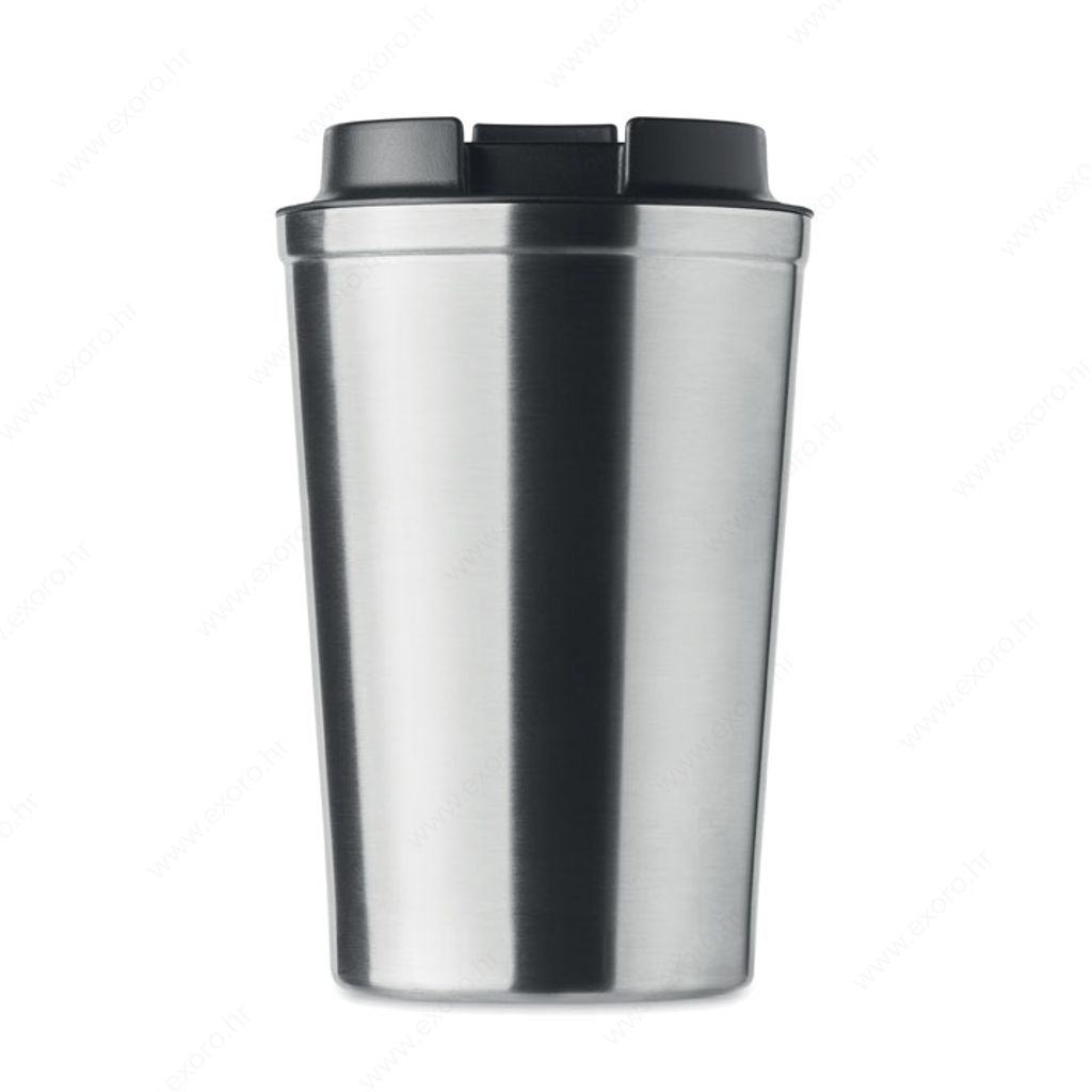 MO6276-16 Čaša BRACE termo, metalna, 350ml, srebrna