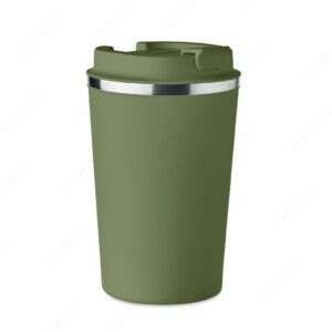 Čaša termo BRACE metalna, 350ml, zelena (dark green)