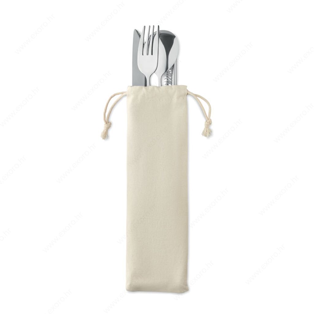 MO6336-13 Pribor za jelo CUSTA SET  nehrđajući čelik, natur