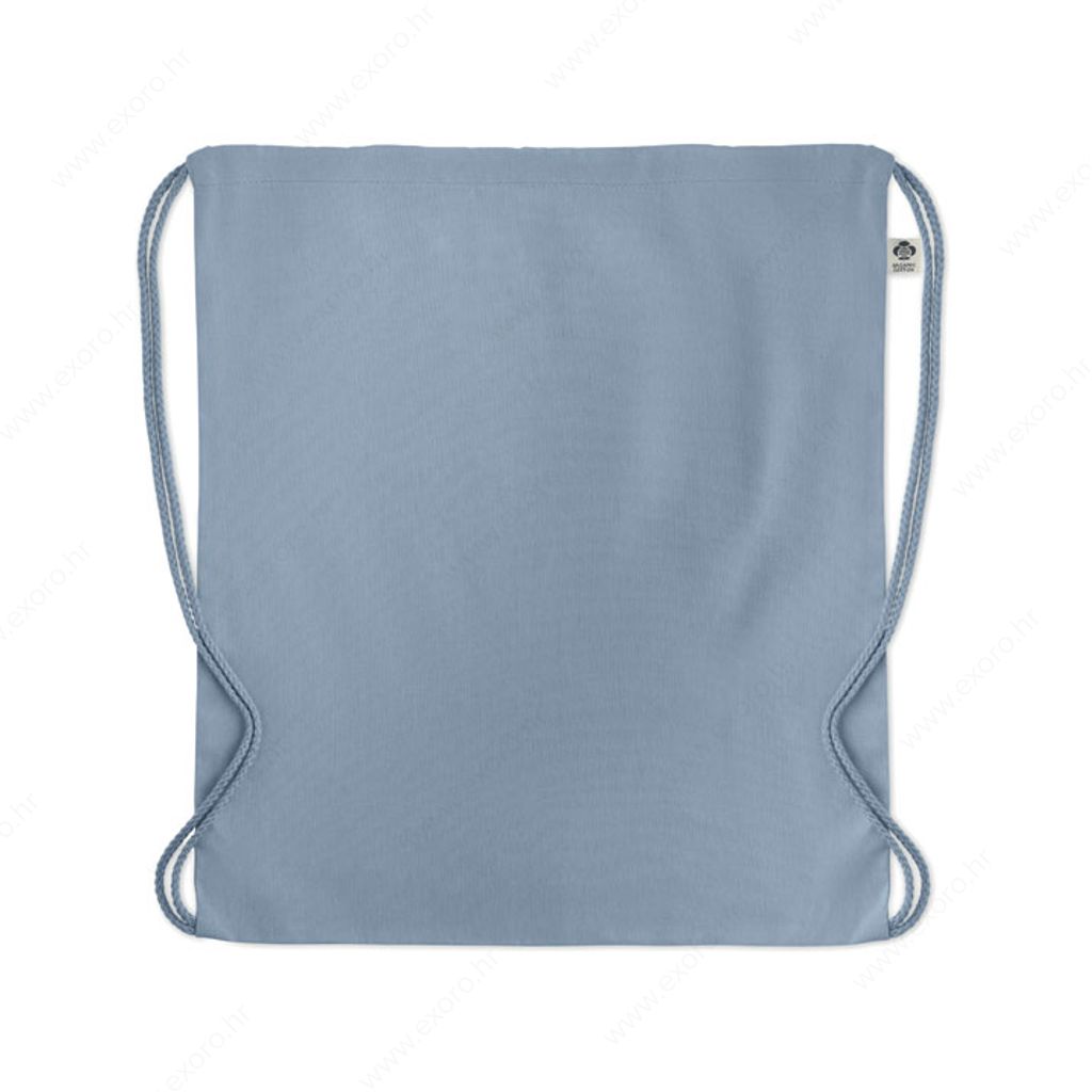 MO6355-66 Ruksak s vezicom YUKI COLOUR svijetlo plava