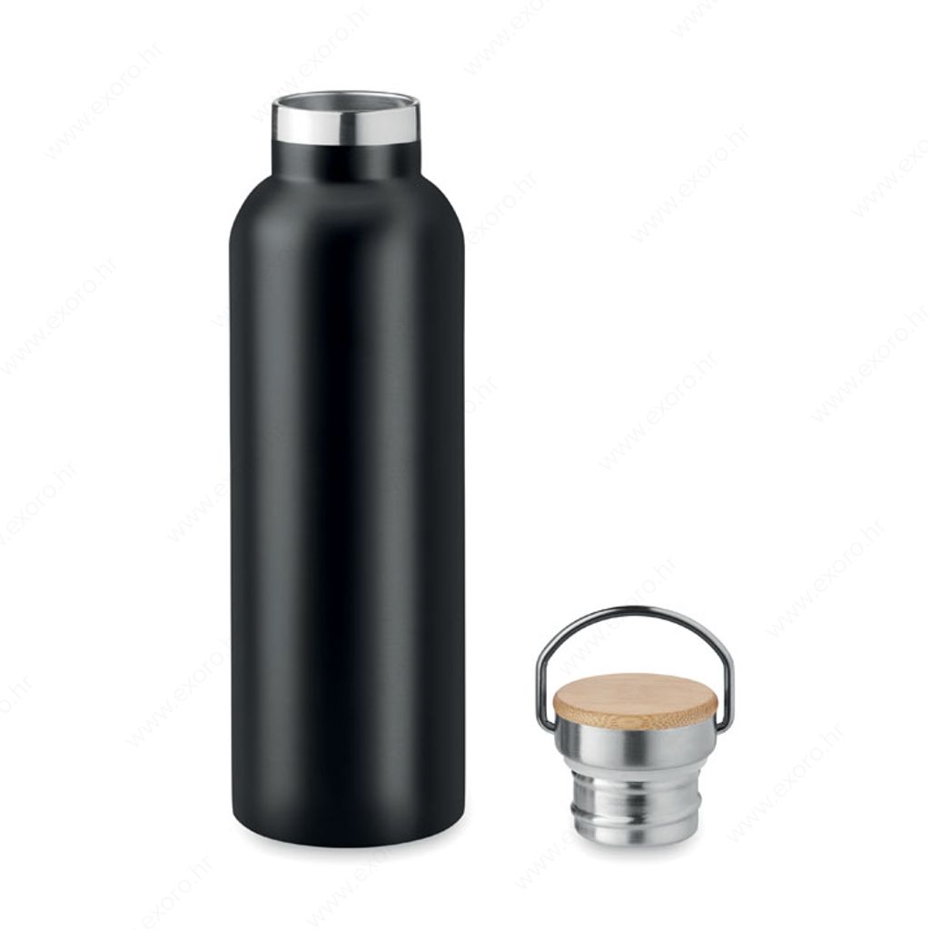 MO6372-03 Boca HELSINKI MED termo, metalna, 750ml, crna