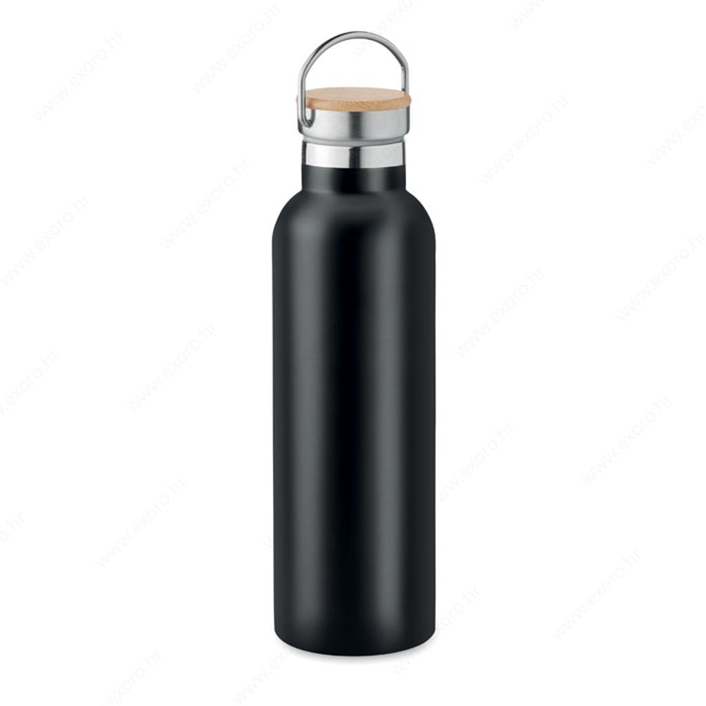 MO6372-03 Boca HELSINKI MED termo, metalna, 750ml, crna