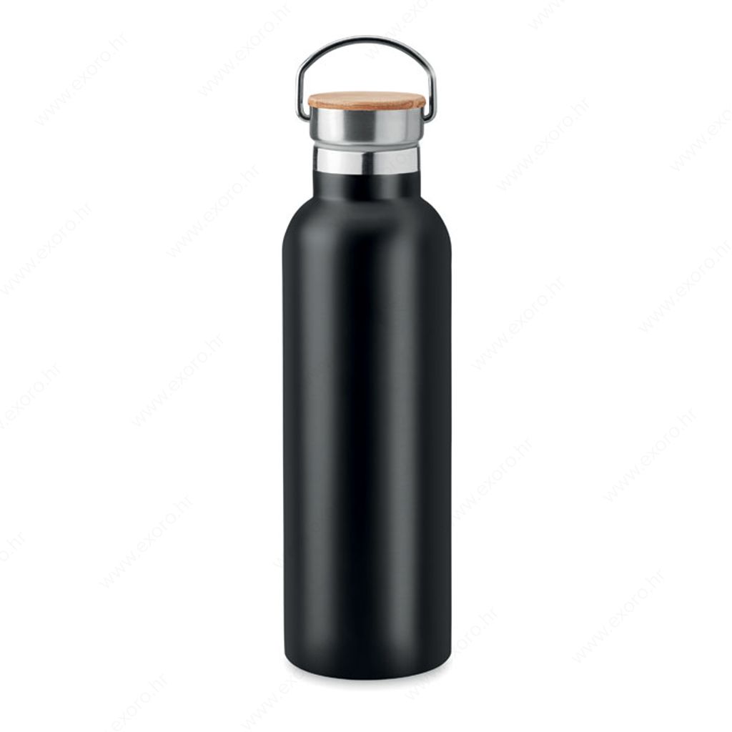 MO6372-03 Boca HELSINKI MED termo, metalna, 750ml, crna
