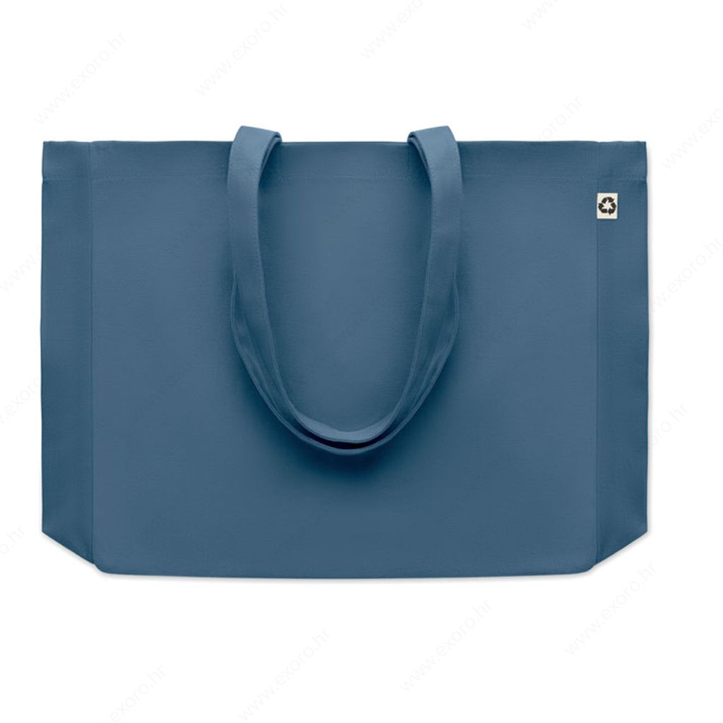 MO6380-04 Torba shopping RESPECT COLOURED 280g., plava