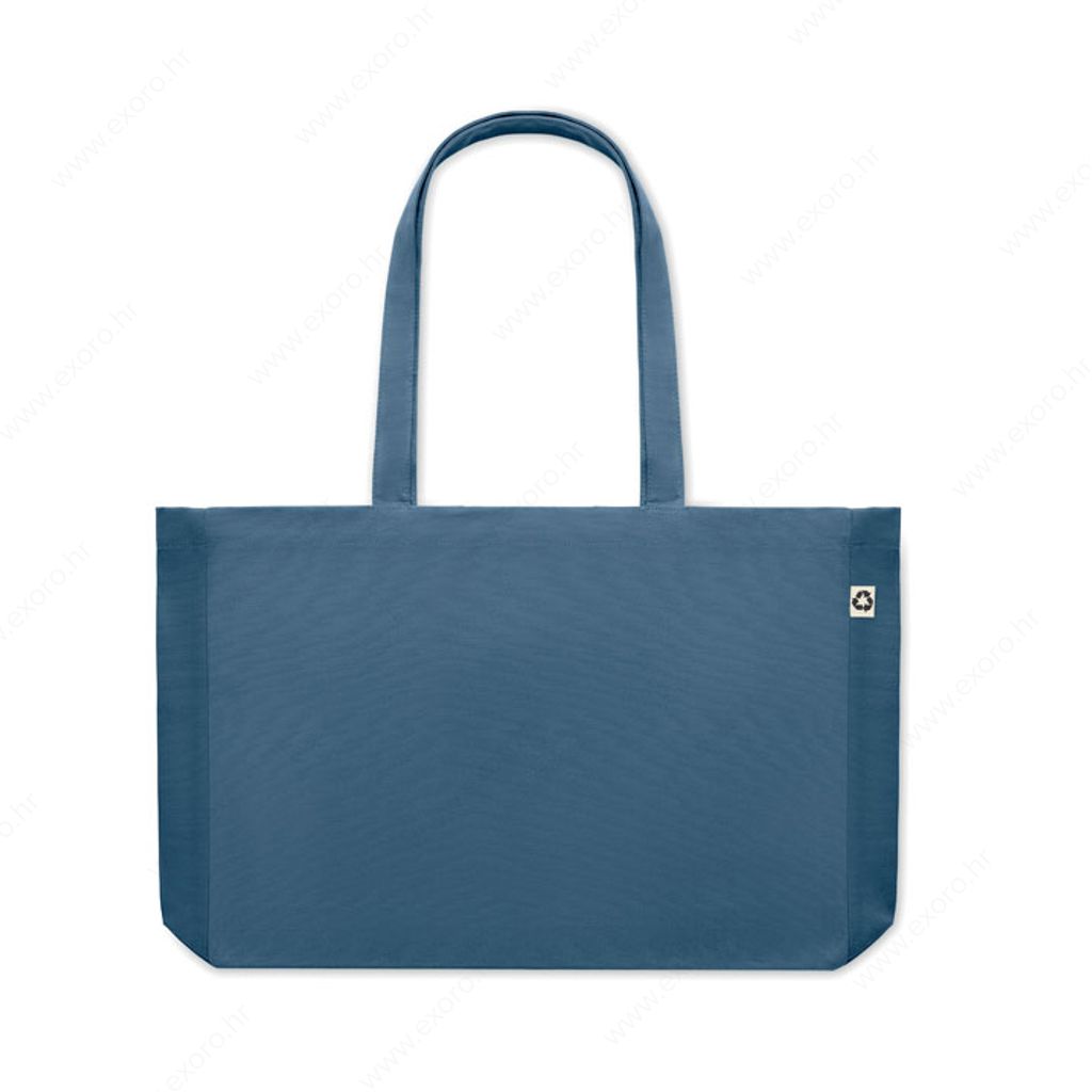 MO6380-04 Torba shopping RESPECT COLOURED 280g., plava
