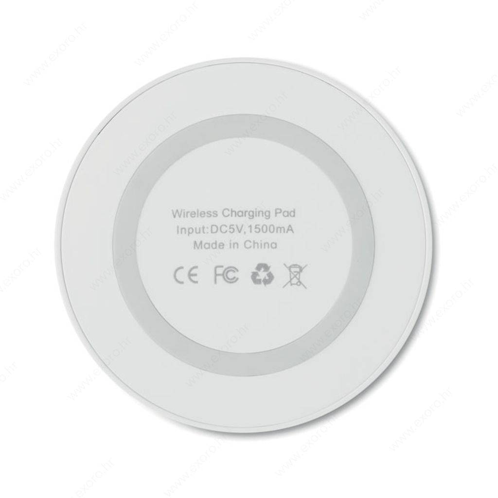 MO6392-06 Punjač bežični WIRELESS PLATO 15W, bijeli