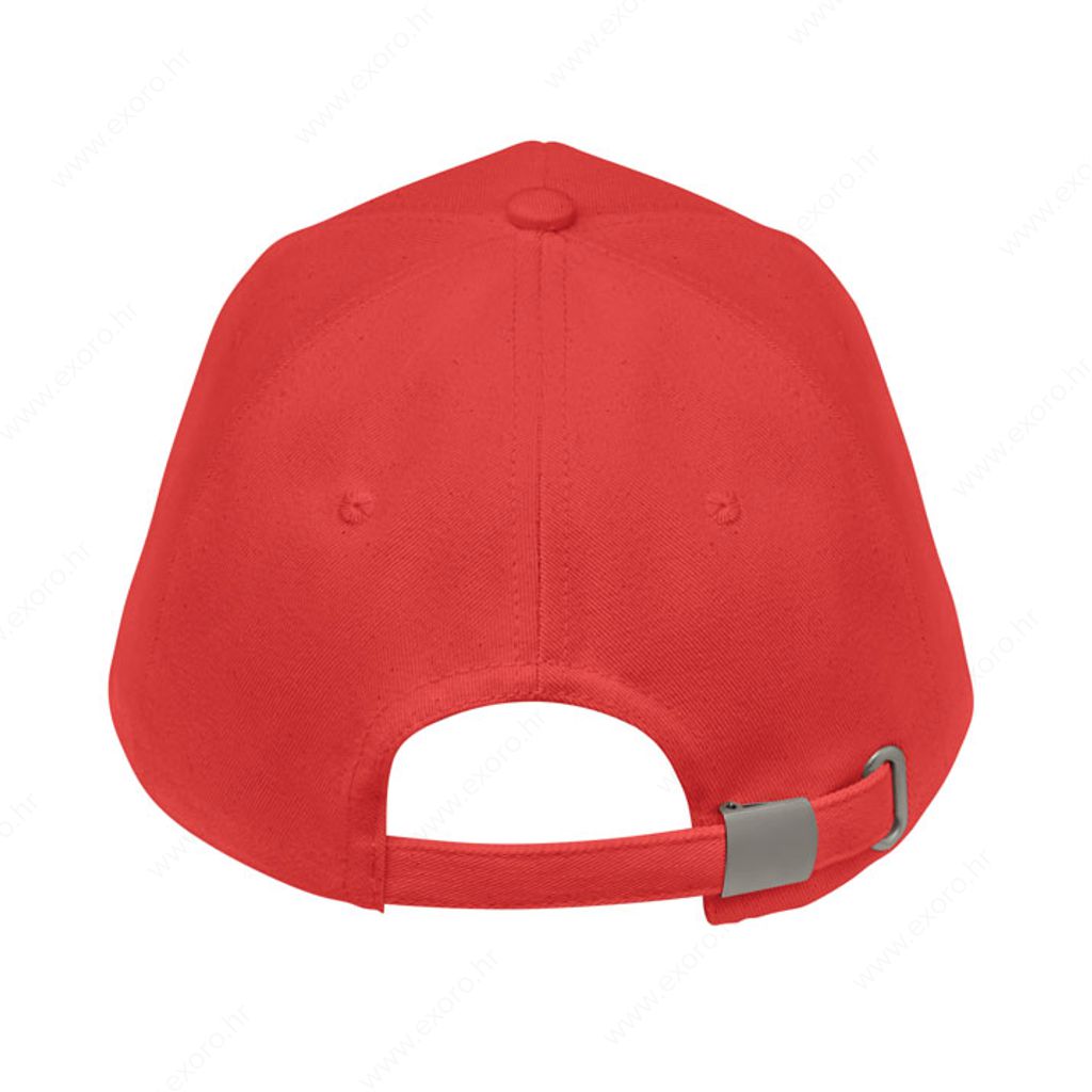 MO6432-05 Kapa šilt BICCA CAP metalna kopča crvena