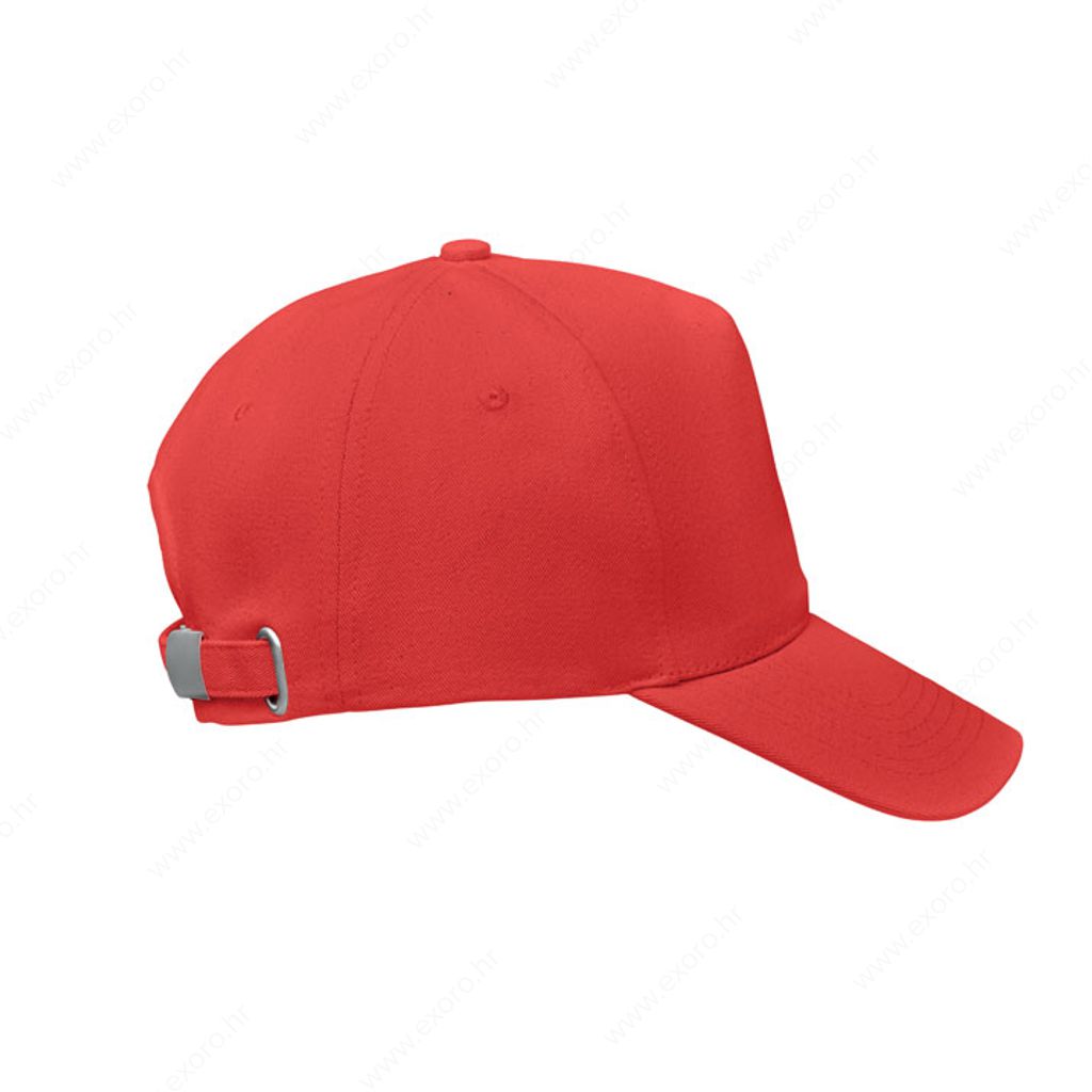 MO6432-05 Kapa šilt BICCA CAP metalna kopča crvena