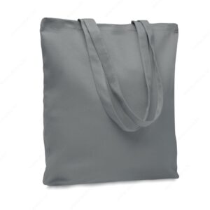 Torba shopping RASSA COLOURED pamuk, 270g, siva (grey)
