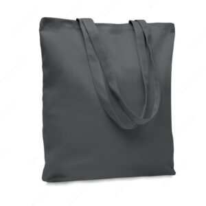 Torba shopping RASSA COLOURED pamuk, 270g, siva (stone grey)