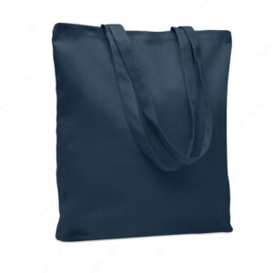 Torba shopping RASSA COLOURED pamuk, 270g, plava (french navy)