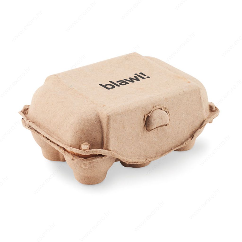 MO6479-13 Krede u obliku jaja TAMAGO set pk6 u kutiji natur