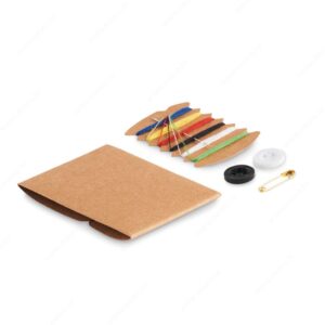 Šivači pribor za put COMPACT bež