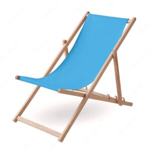 Stolica za plažu HONOPU plava (tirquoise)