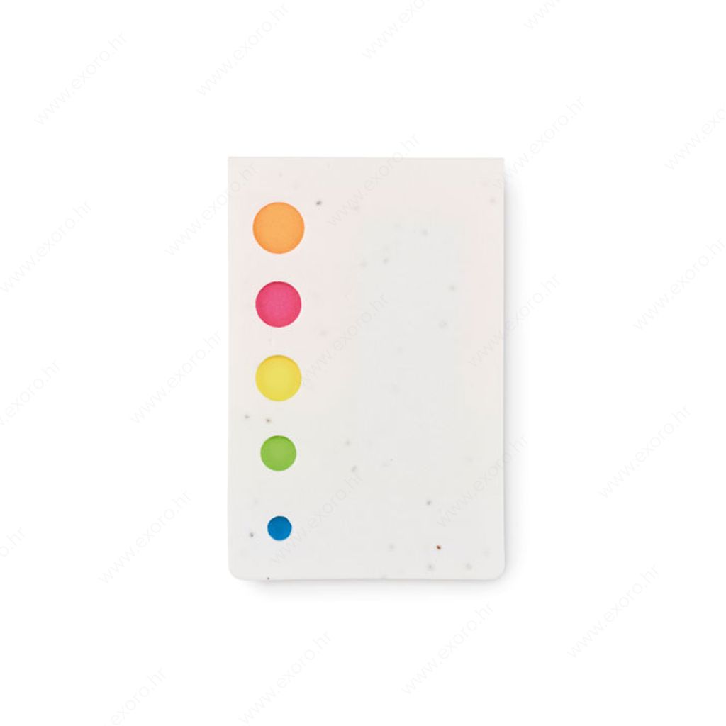 MO6511-06 Zastavice Post-it  MEMO SEED, bijele