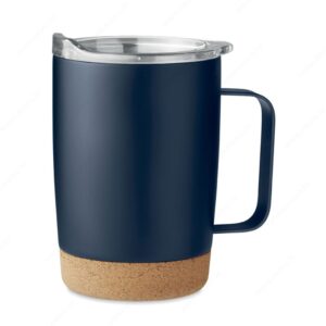 Šalica termo RUBY metalna, 300ml, plava (french navy)