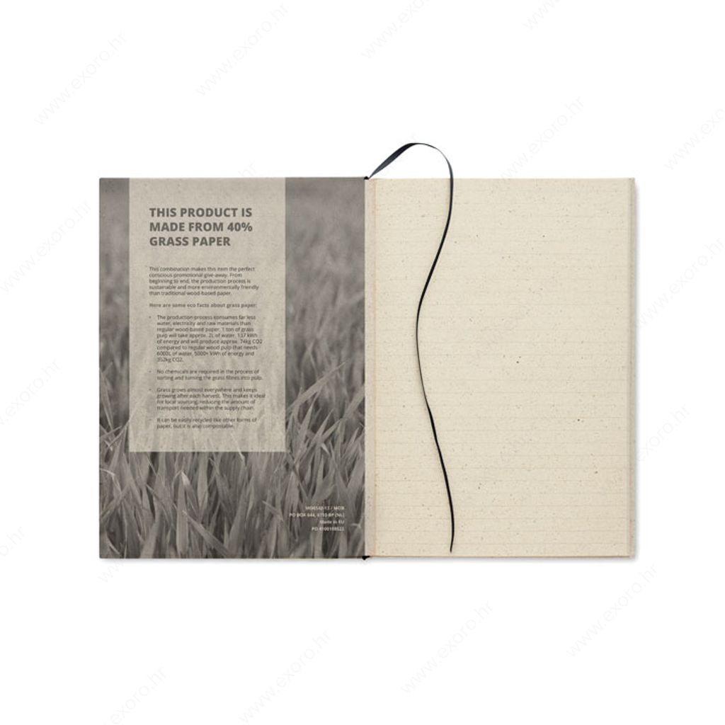 MO6542-13 Notes A5 GRASS NOTES, bež