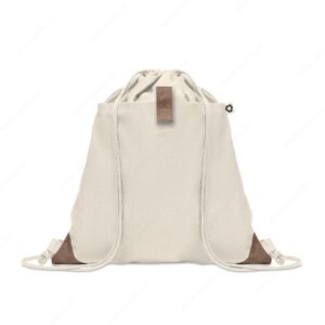 Ruksak s vezicom PANDA BAG pamuk, 220g, bež