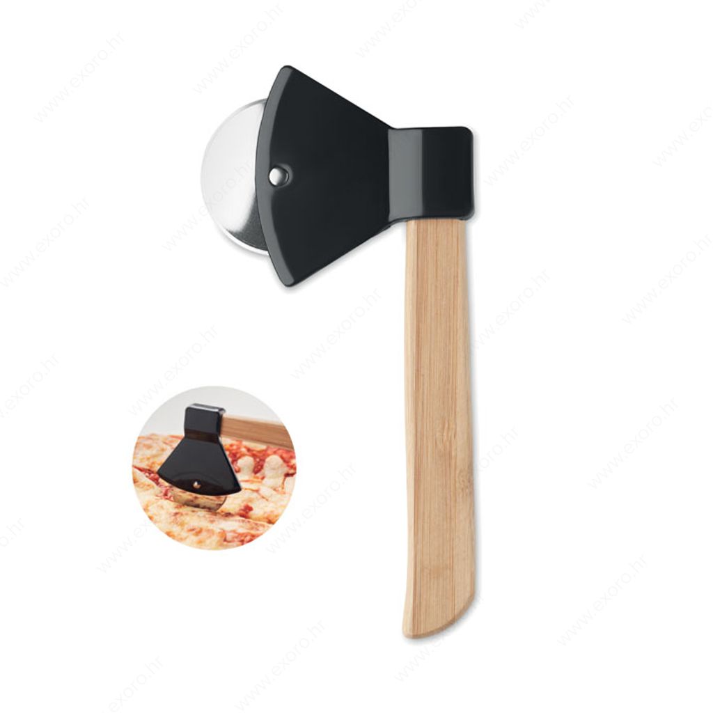 MO6592-03 Nož za pizzu ZAZA drvo/crni