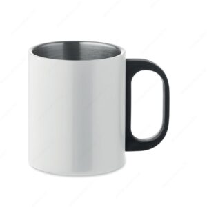 Šalica TANISS metalna, 300ml, bijela