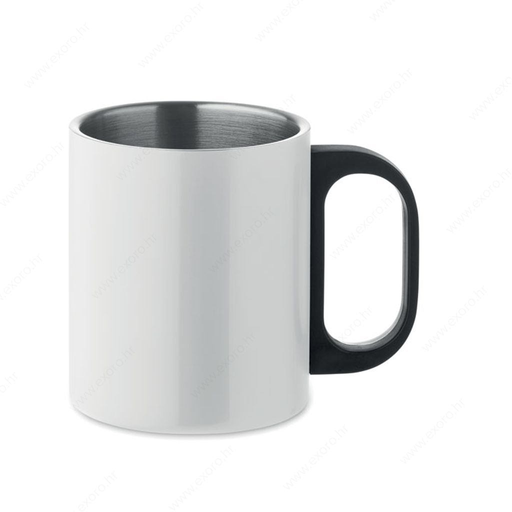 MO6600-06 Šalica TANISS metalna, 300ml, bijela