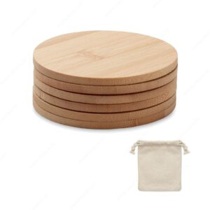 Podmetač BAYIN SET drveni, pk6