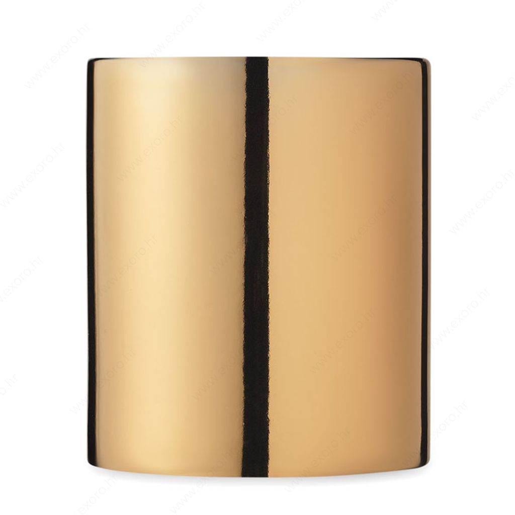 MO6607-98 Šalica HOLLY keramička 300ml, zlatna