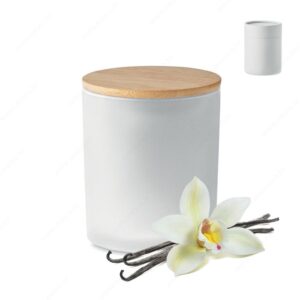 Svijeća mirisna KEOPS MEDIUM vanilija, bijela