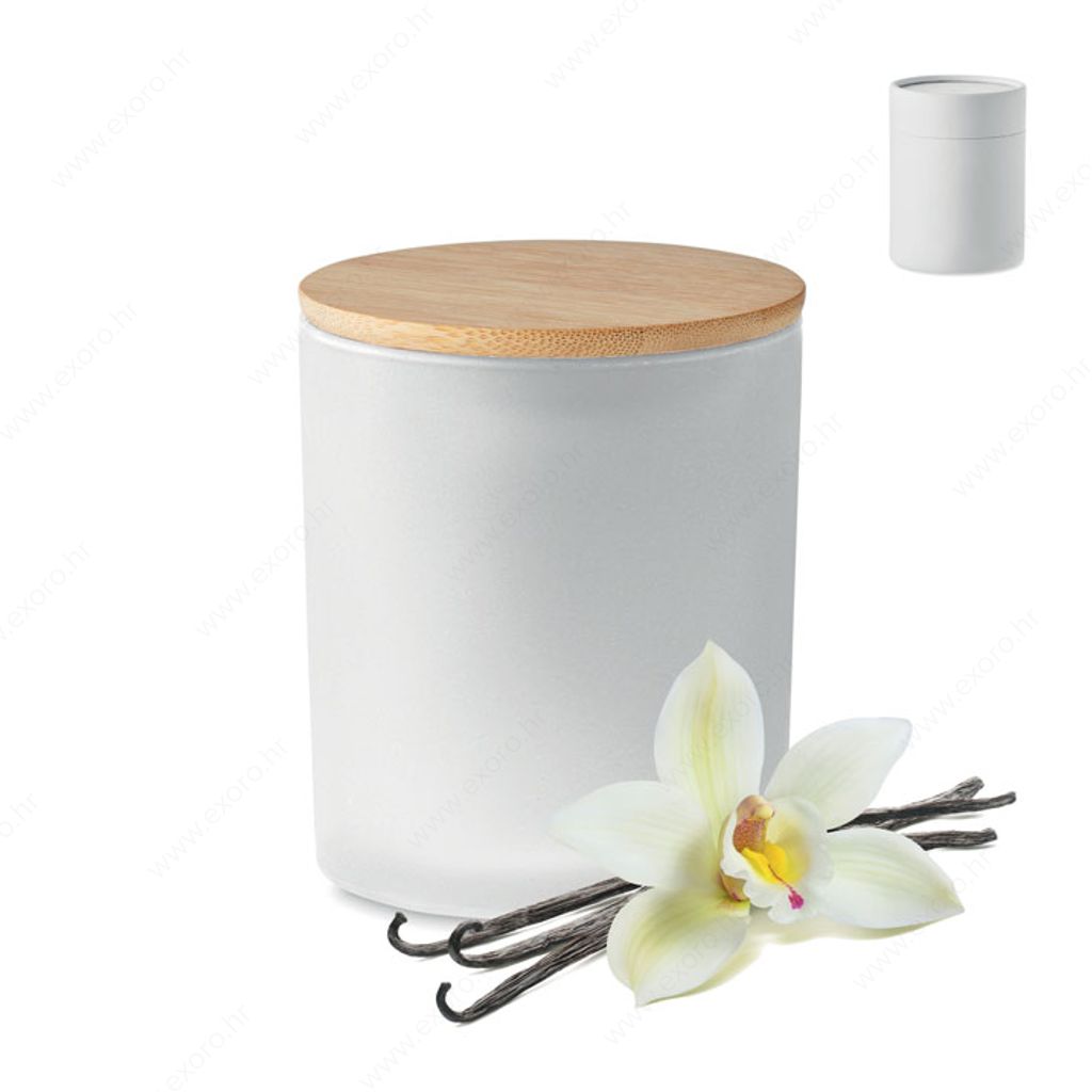 MO6613-06 Svijeća mirisna KEOPS MEDIUM vanilija bijela