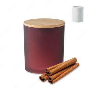 Svijeća mirisna KEOPS LARGE cimet, crveni (burgundy)