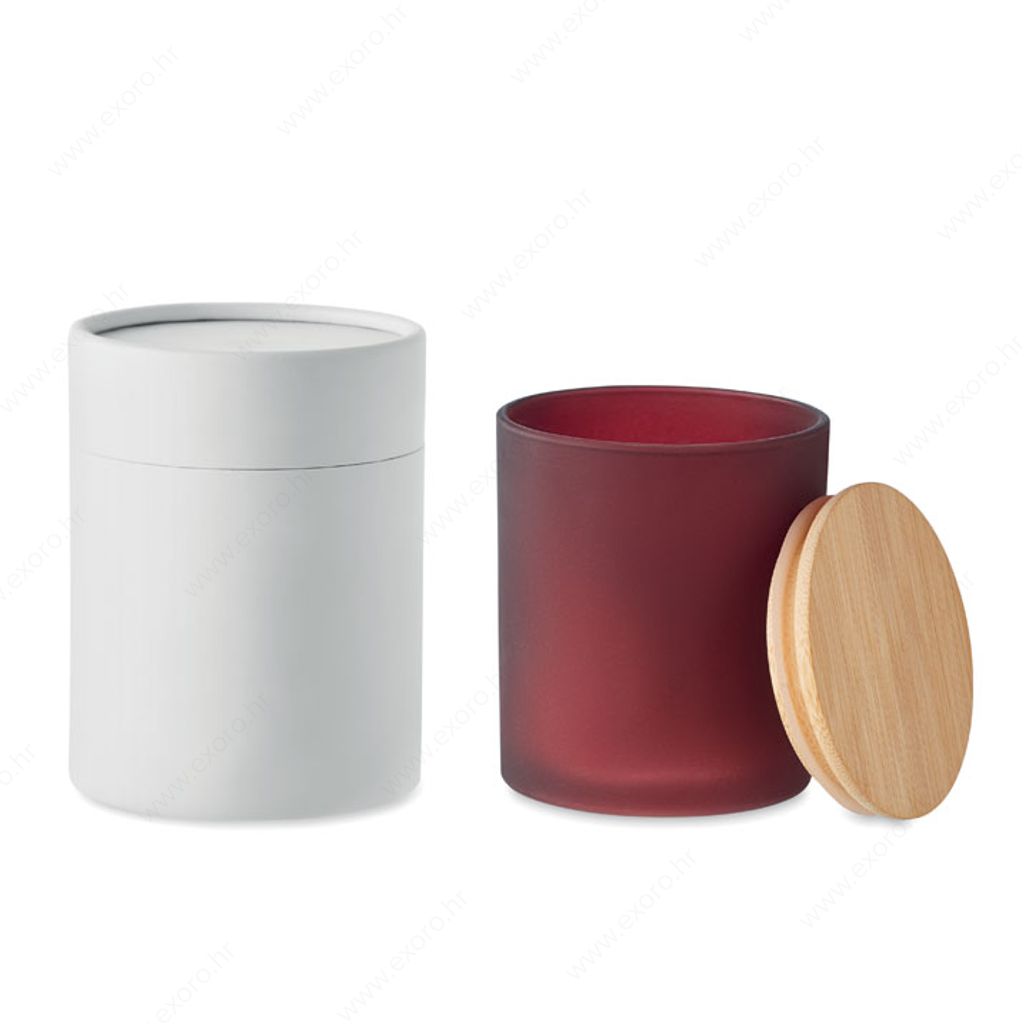 MO6621-02 Svijeća mirisna KEOPS LARGE cimet burgundy