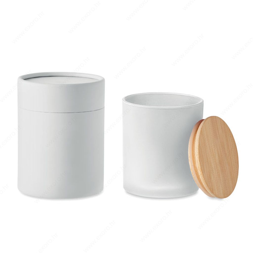 MO6621-06 Svijeća mirisna KEOPS LARGE vanilija bijela