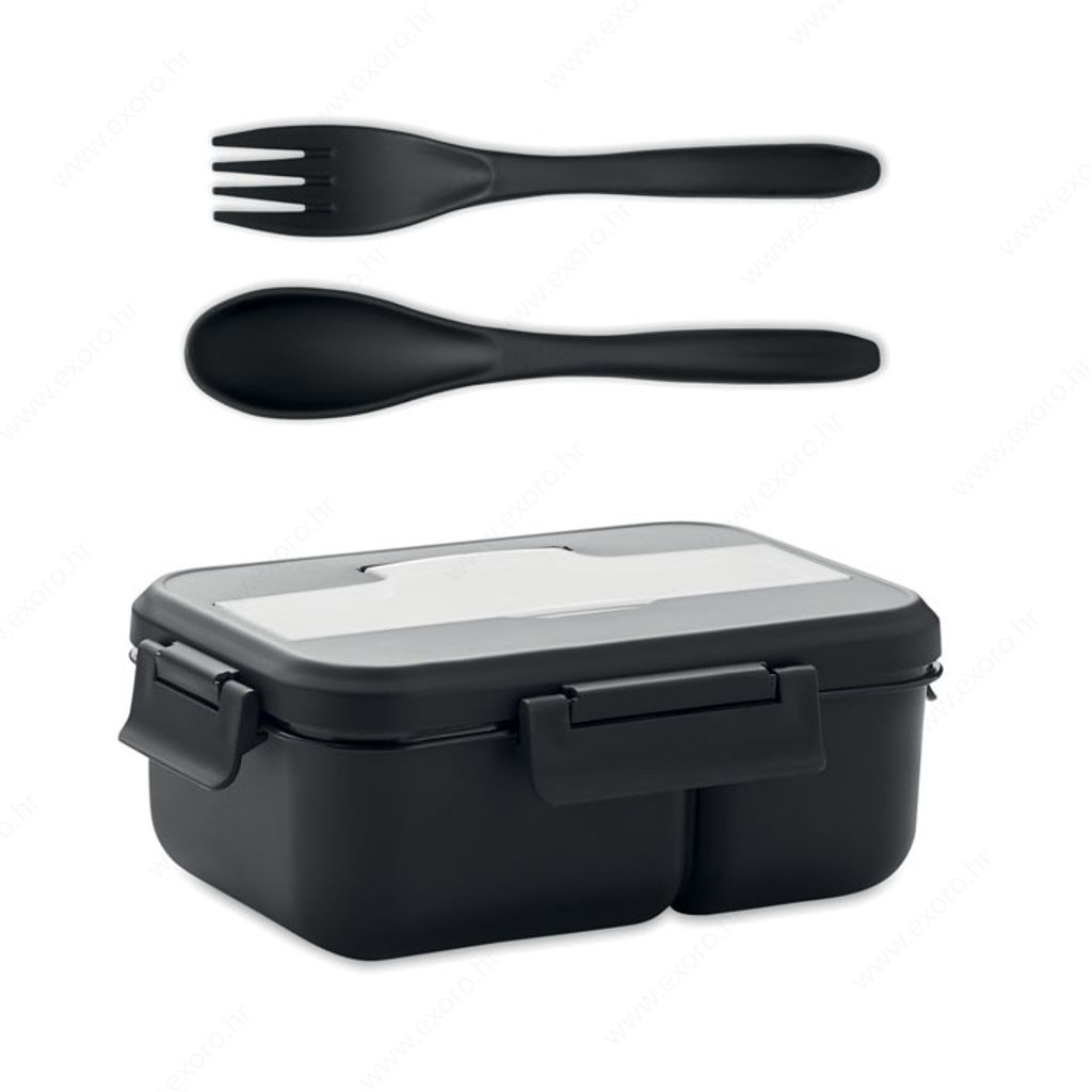 MO6646-03 Posuda za hranu MAKAN pp, 1000ml, crna