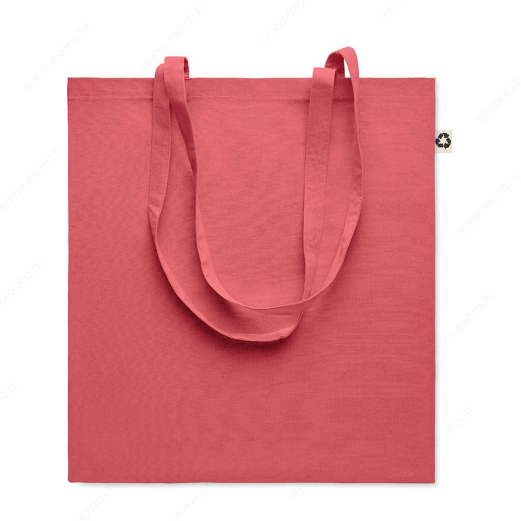 MO6674-05 Torba shopping ZOCO COLOUR pamučna, duge ručke, 140g., crvena
