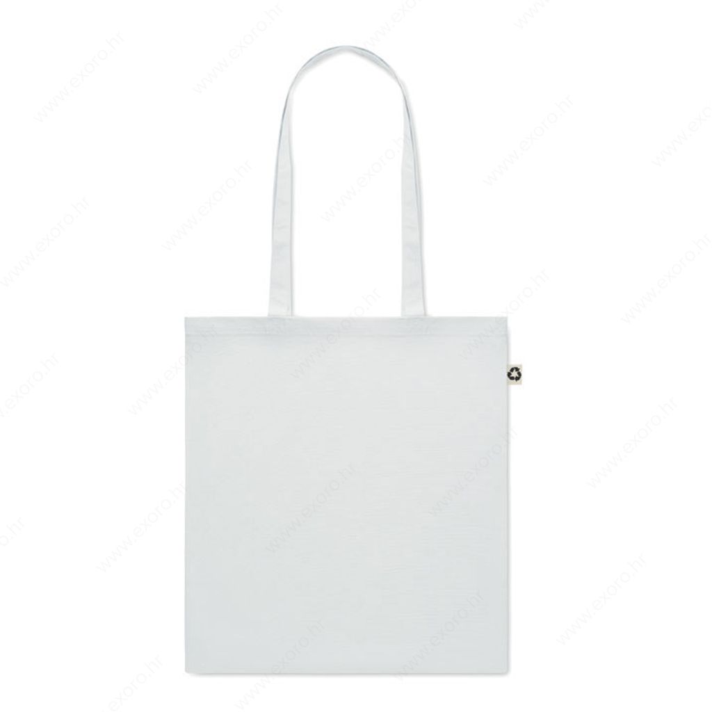 MO6674-06 Torba shopping ZOCO COLOUR pamučna, duge ručke, 140g., bijela