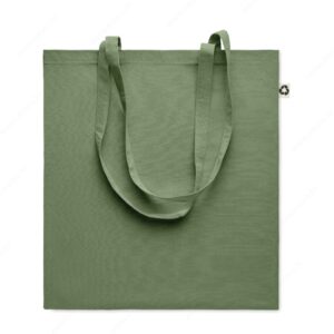 Torba shopping ZOCO COLOUR pamuk, 140g, zelena