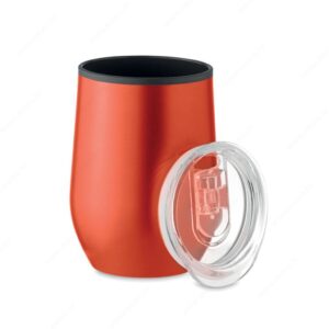 Čaša termo CHIN CHAN metalna, 350ml, crvena